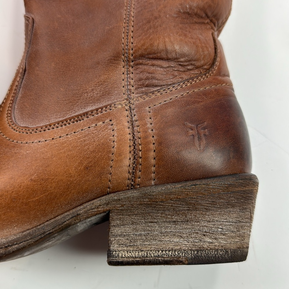 Perfect Frye Carson Pull-On Tall Leather Boots - Picture 4 of 8